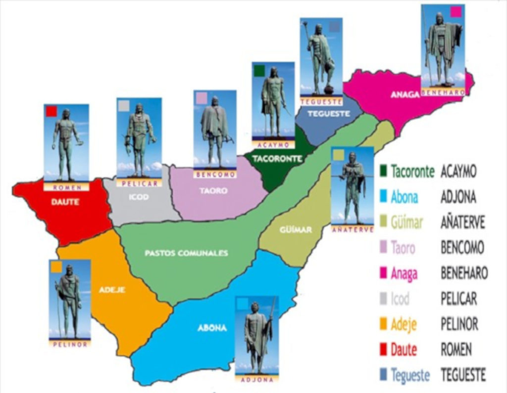 The original inhabitants of the Canary Islands