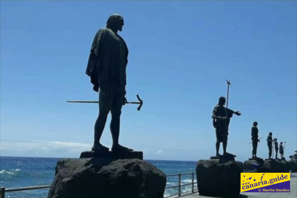 The original inhabitants of the Canary Islands
