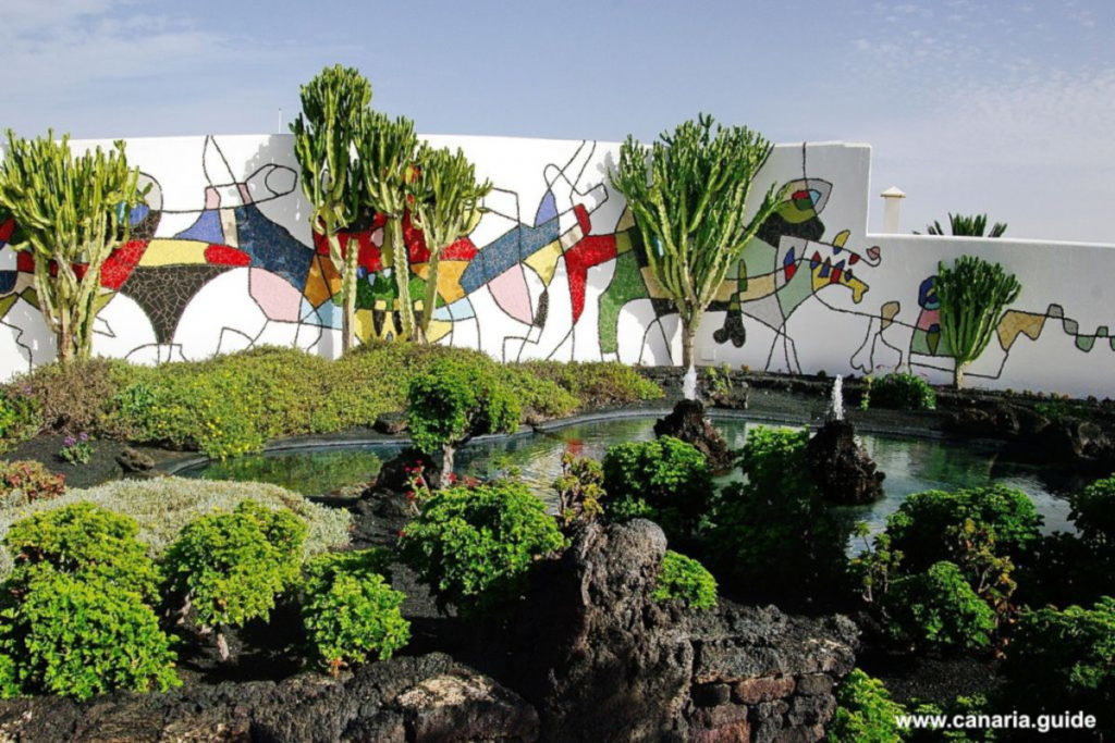 Lanzarote, El Taro de Tahíche, headquarters of Fundación César Manrique